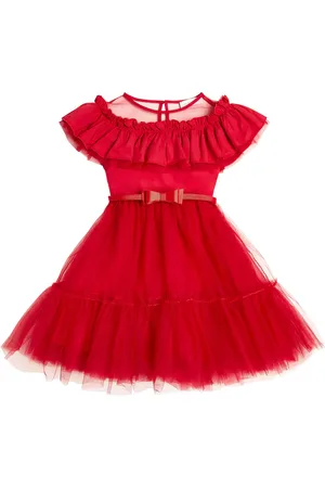 MONNALISA Vestido Con Gala de tul