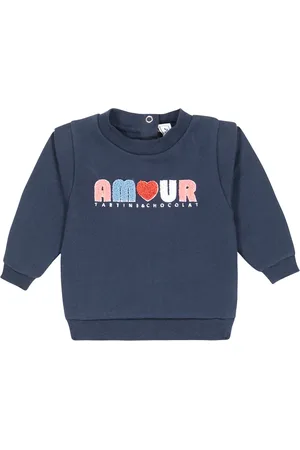 Tartine Et Chocolat Bebé - sudadera de algodón estampada