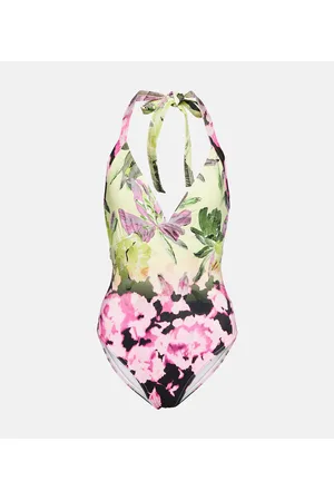 DRIES VAN NOTEN Bañador con estampado floral