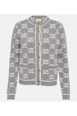 Gucci Cárdigan en bouclé de lana con GG