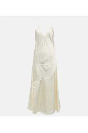Jil Sander Vestido lencero de satén