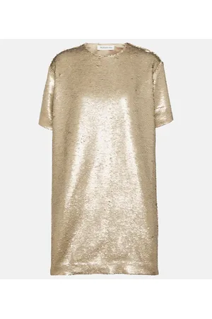The Frankie Shop Vestido corto Riley con lentejuelas