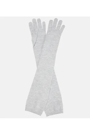 Brunello Cucinelli Guantes de cachemir y Lurex®