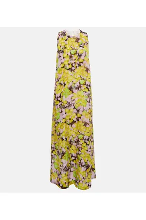 DRIES VAN NOTEN Vestido largo estampado