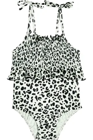 Suncracy Bañador con estampado de leopardo