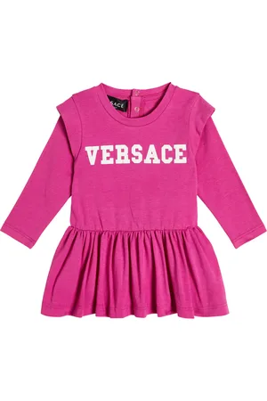 VERSACE Bebé - vestido en mezcla de algodón