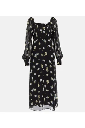 Dorothee Schumacher Vestido midi Midnight Blossom