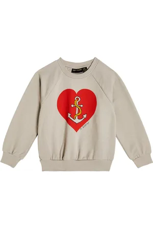 Mini Rodini Sudadera de algodón estampada