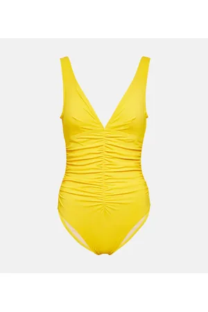 Karla Colletto Bañador Smart con cuello en pico