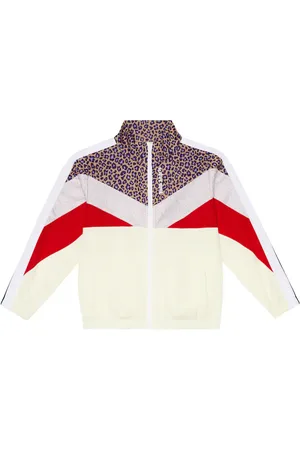 Palm Angels Chaqueta cortavientos estampada