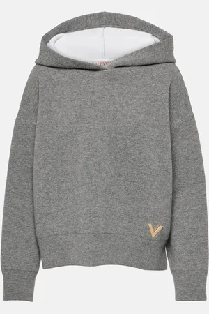 VALENTINO Sudadera con capucha de mezcla de lana