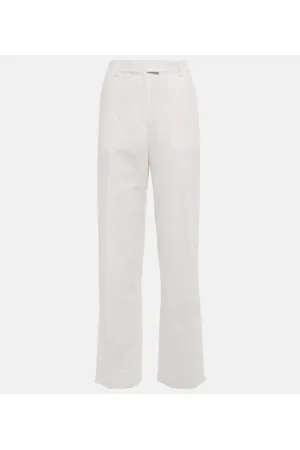 AYA MUSE Pantalones Polaris de lino y algodón