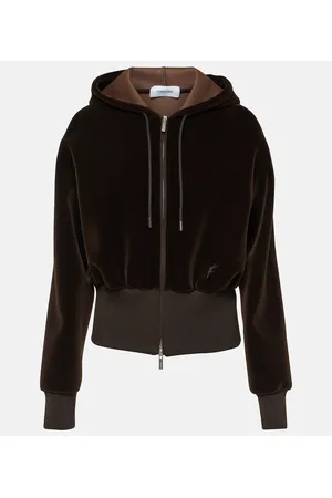 Salvatore Ferragamo Sudadera con capucha de jersey