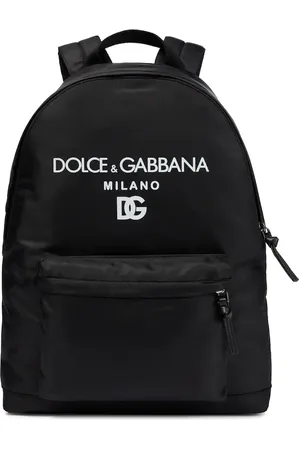 Dolce & Gabbana Mochila de nylon con logo