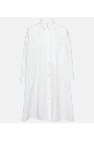 Jil Sander Camisa de popelín de algodón