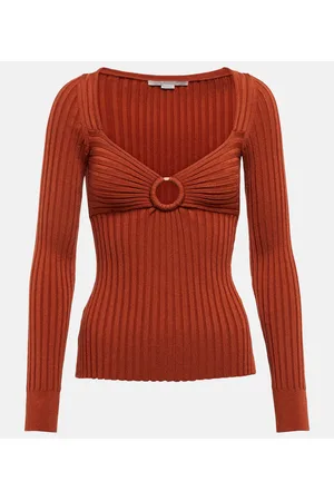 Stella McCartney Top acanalado