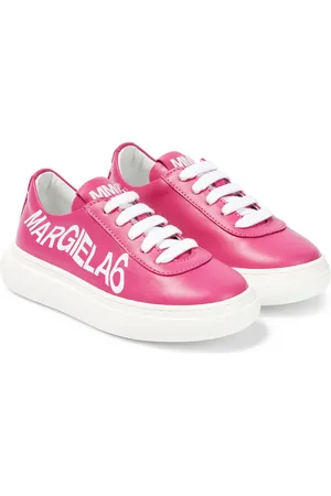 Maison Margiela Zapatillas de piel con logo