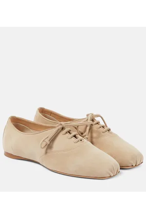 GABRIELA HEARST Bailarinas con cordones Maya de piel