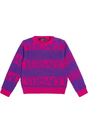 VERSACE Bebé - jersey Versace Allover de lana
