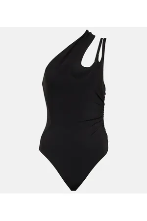 MUGLER Body de jersey asimétrico