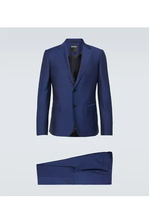 Ermenegildo Zegna Traje de lana y mohair