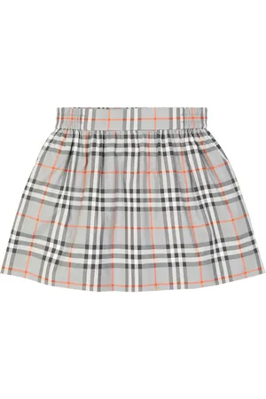 Burberry Falda Burberry Check de algodón