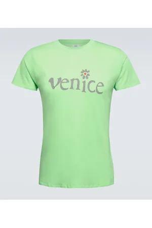 ERL Camiseta de algodón estampada