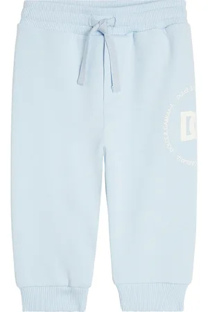 Dolce & Gabbana Bebé - pantalones deportivos DG de algodón