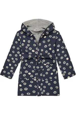 Molo Bata Wave de algodón estampada