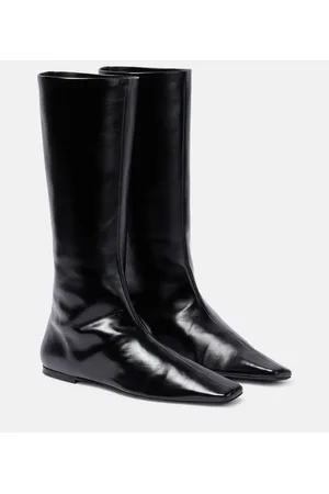 The Row Botas altas Bette de piel