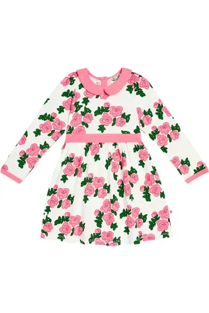 Mini Rodini Vestido Roses de algodón