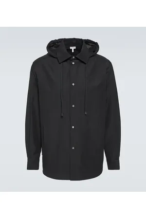 Loewe Sobrecamisa con capucha de algodón