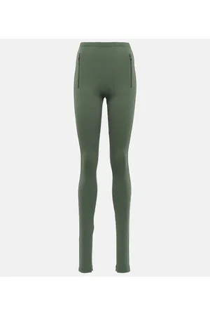 WARDROBE.NYC Leggings Side Split de tiro alto