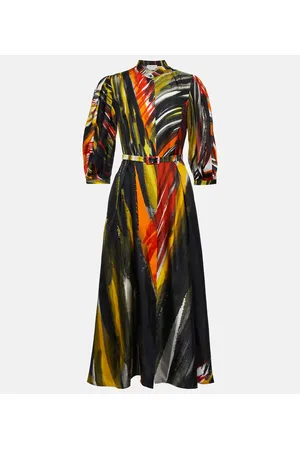 GABRIELA HEARST Vestido largo Dexter de seda