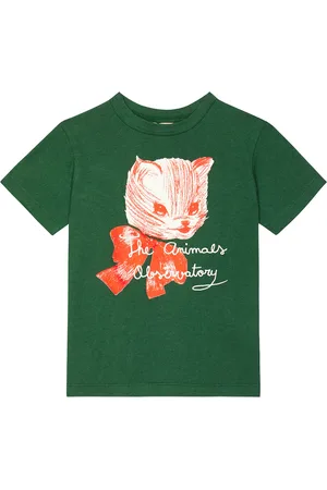 The Animals Observatory Camiseta Rooster de algodón estampada