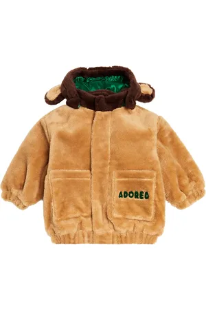 Mini Rodini Chaqueta Adored de pelo sintético