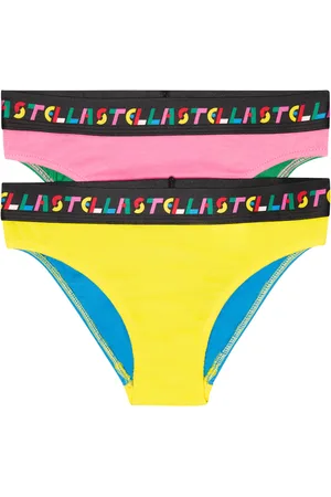 Stella McCartney Set de 2 bragas en mezcla de algodón