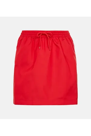 WARDROBE.NYC Minifalda de tiro alto ajustable