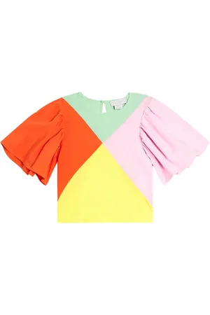 Stella McCartney Top con bloques de color