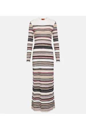 Missoni Vestido largo de mezcla de lana