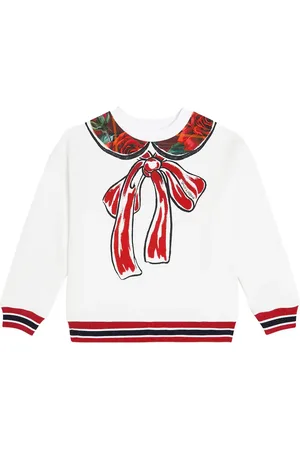 Dolce & Gabbana Sudadera en jersey de algodón estampado