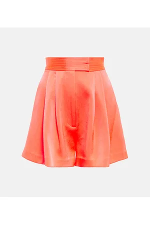 ALEX PERRY Shorts Porter de crepé satén