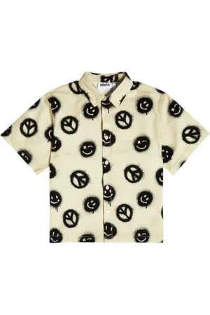 Molo Camisa bowling de algodón estampada