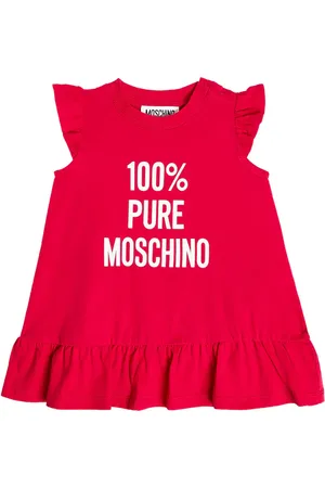Moschino Bebé - vestido de jersey de algodón