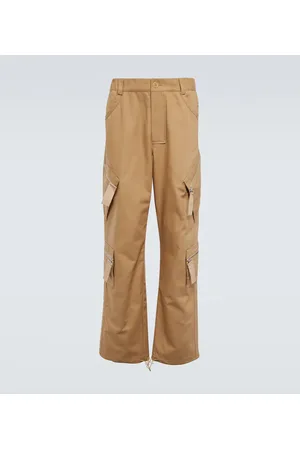 Jacquemus Pantalones Le Cargo Marrone de algodón