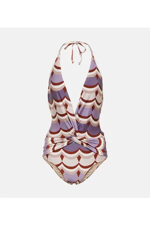 Adriana Degreas Bañador Vintage Waves estampado
