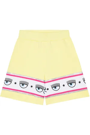 MONNALISA X Chiara Ferragni shorts en mezcla de algodón