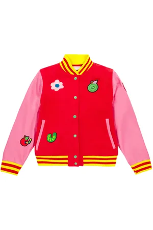 Stella McCartney Chaqueta bomber en mezcla de lana