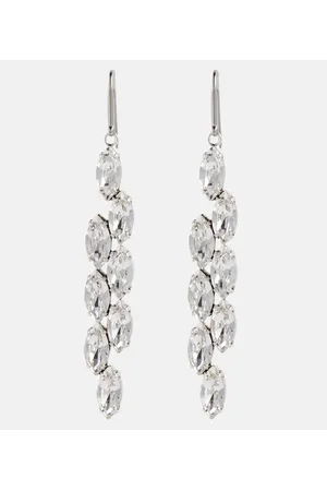 Isabel Marant Pendientes Embrace con cristales