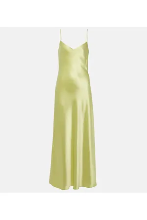 GALVAN Vestido lencero
